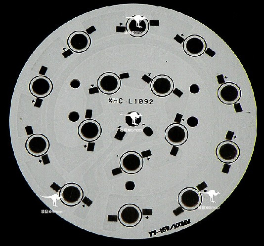 (image for) 15W 18W LED High Power Aluminum Plate Diameter 100mm Bulb Spotlight Downlight Plate